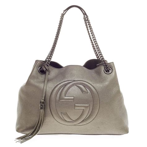 gucci soho chain strap shoulder bag ombre leather|Gucci soho shoulder bag australia.